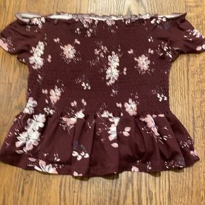 Off the shoulder top